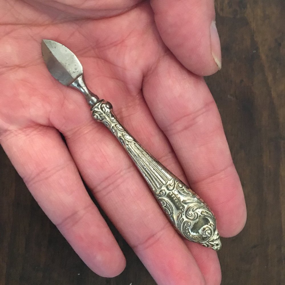 Antique Victorian 1800s Sterling Silver Manicure T - Picture 11 of 12